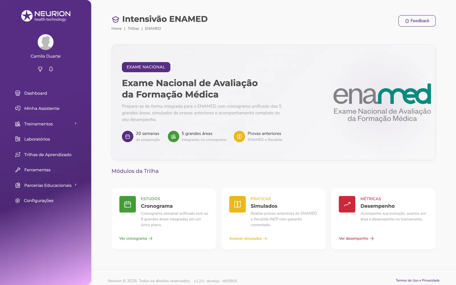 Intensivão ENAMED no Neurion Pulse